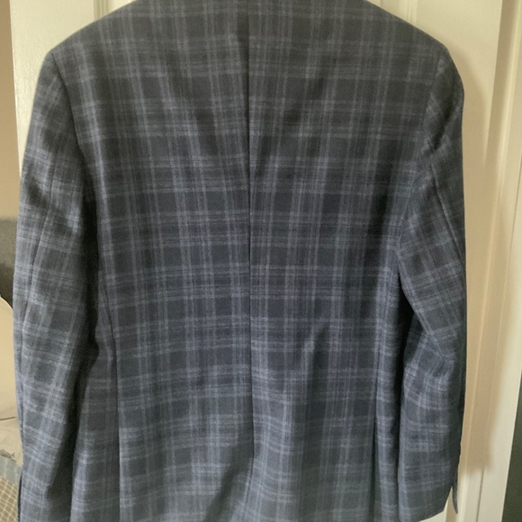 Men’s Brooks brothers Fitzgerald fit 40s navy plaid blazer - Picture 5 of 5